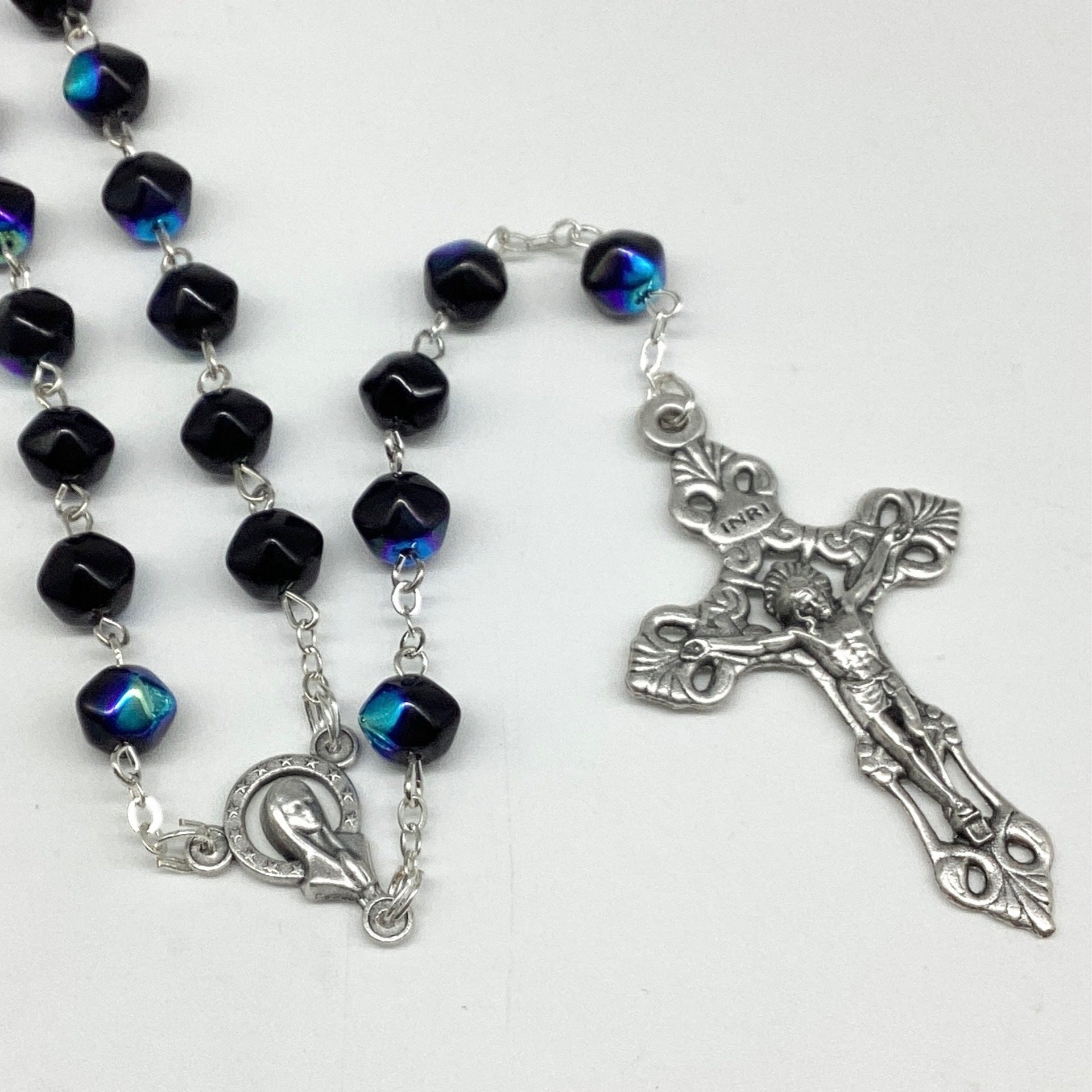 Onyx Rosary Beads Watermead Gift Shop