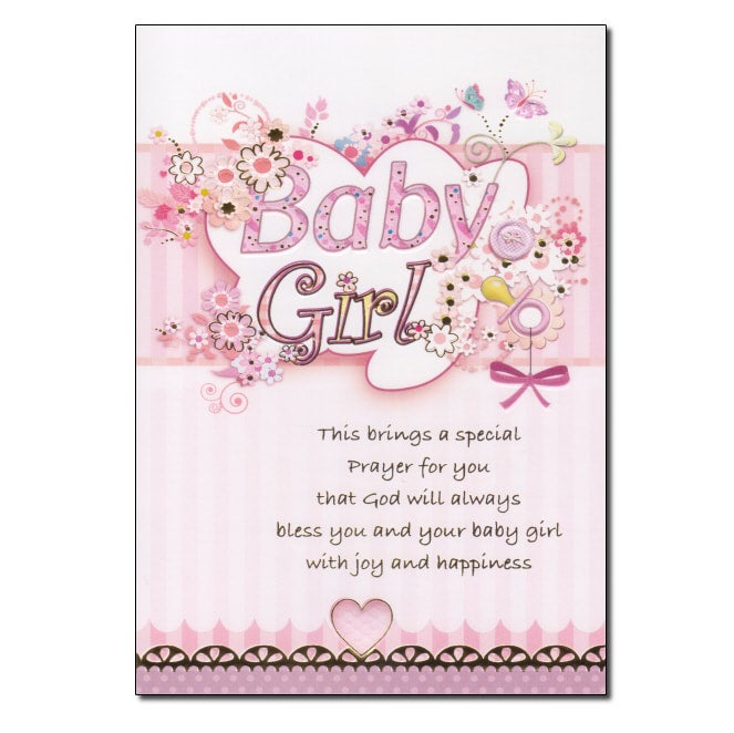 Congratulations on your baby girl gifts sales