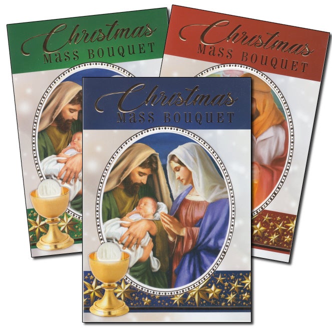 Signed christmas mass bouquet cards Clearance